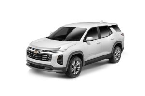 Chevrolet Equinox Hood Deflector - Husky Liners - Aeroskin - Chrome - `25-`27